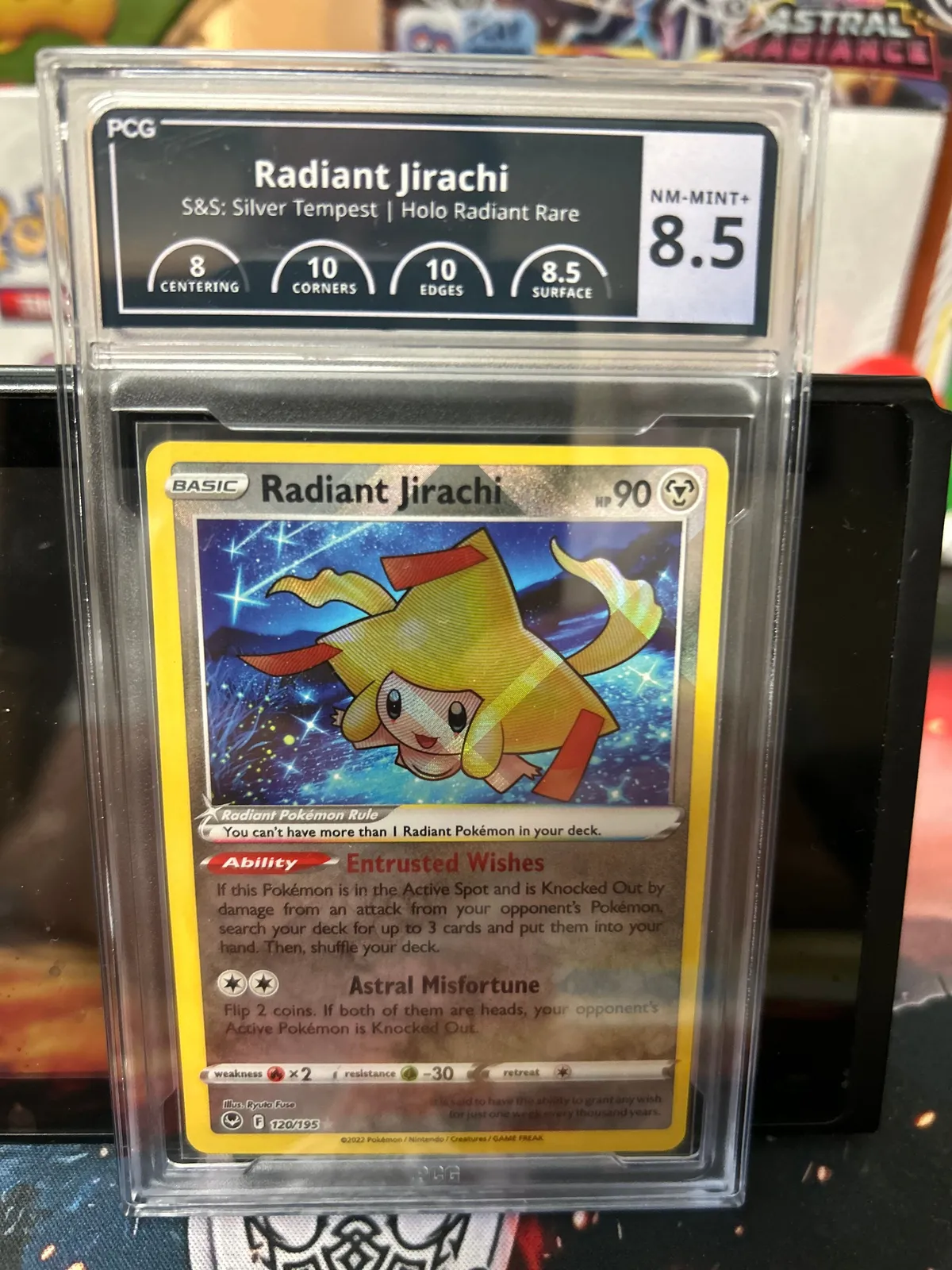 PCG 8.5 Radiant Jirachi S&S Silver Tempest 120/195  Whatnot: Shop, Sell,  Connect