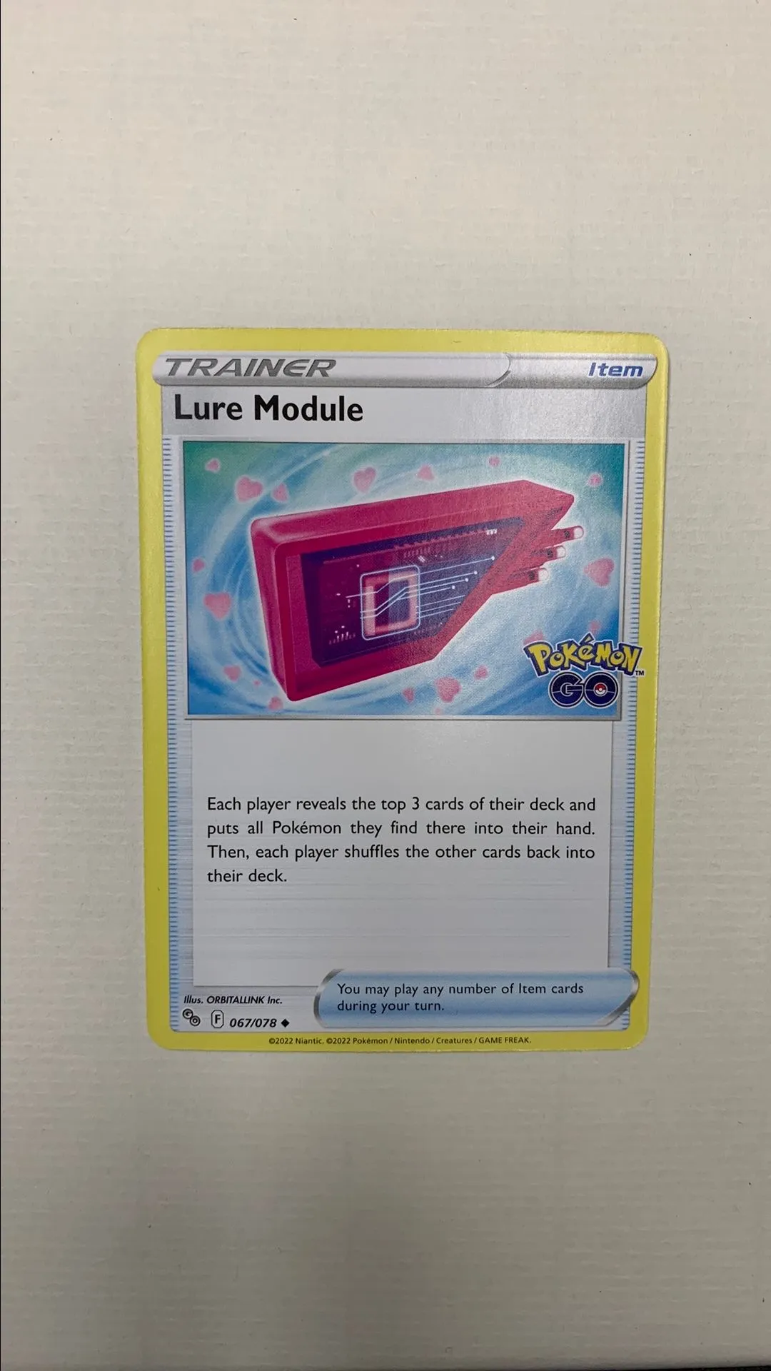 x3) Lure Module [Pokmon GO 2022] #067/078 by ORBITALLINK Inc.  Whatnot:  Shop, Sell, Connect