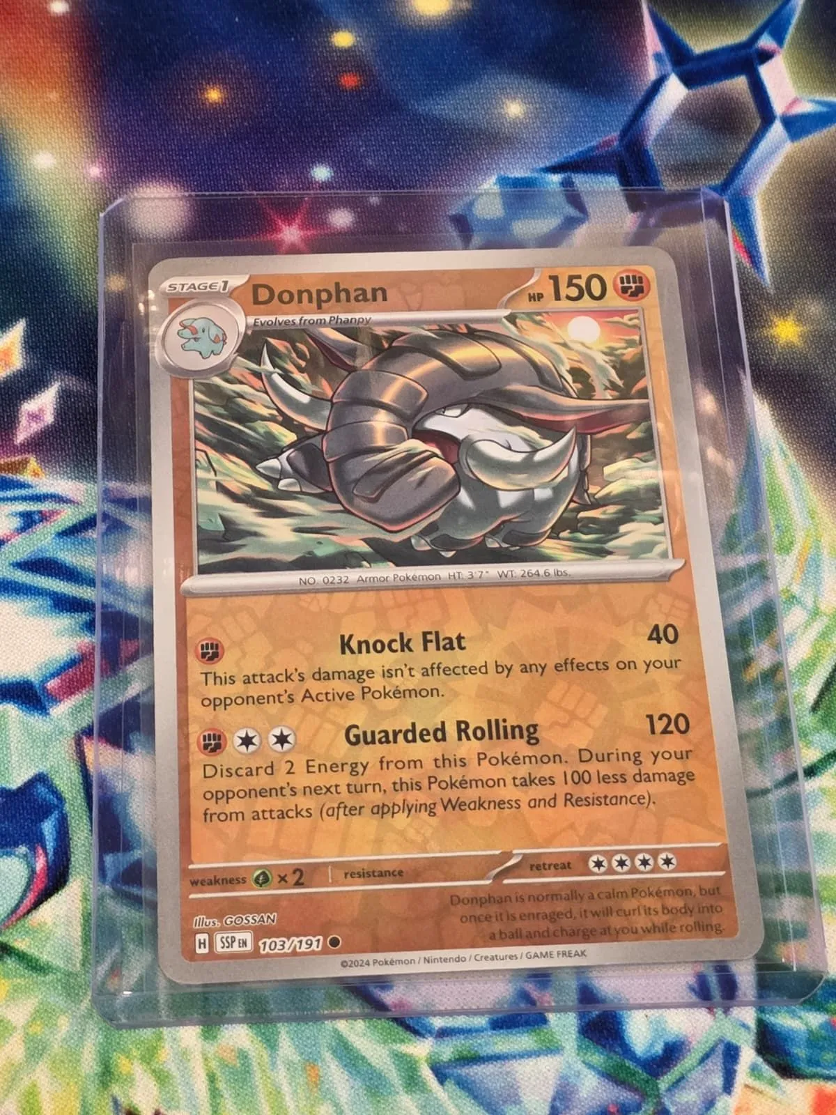 SS4 - Donphan 103/191 SV08: Surging Sparks Pokmon Card NM  Whatnot: Shop,  Sell, Connect