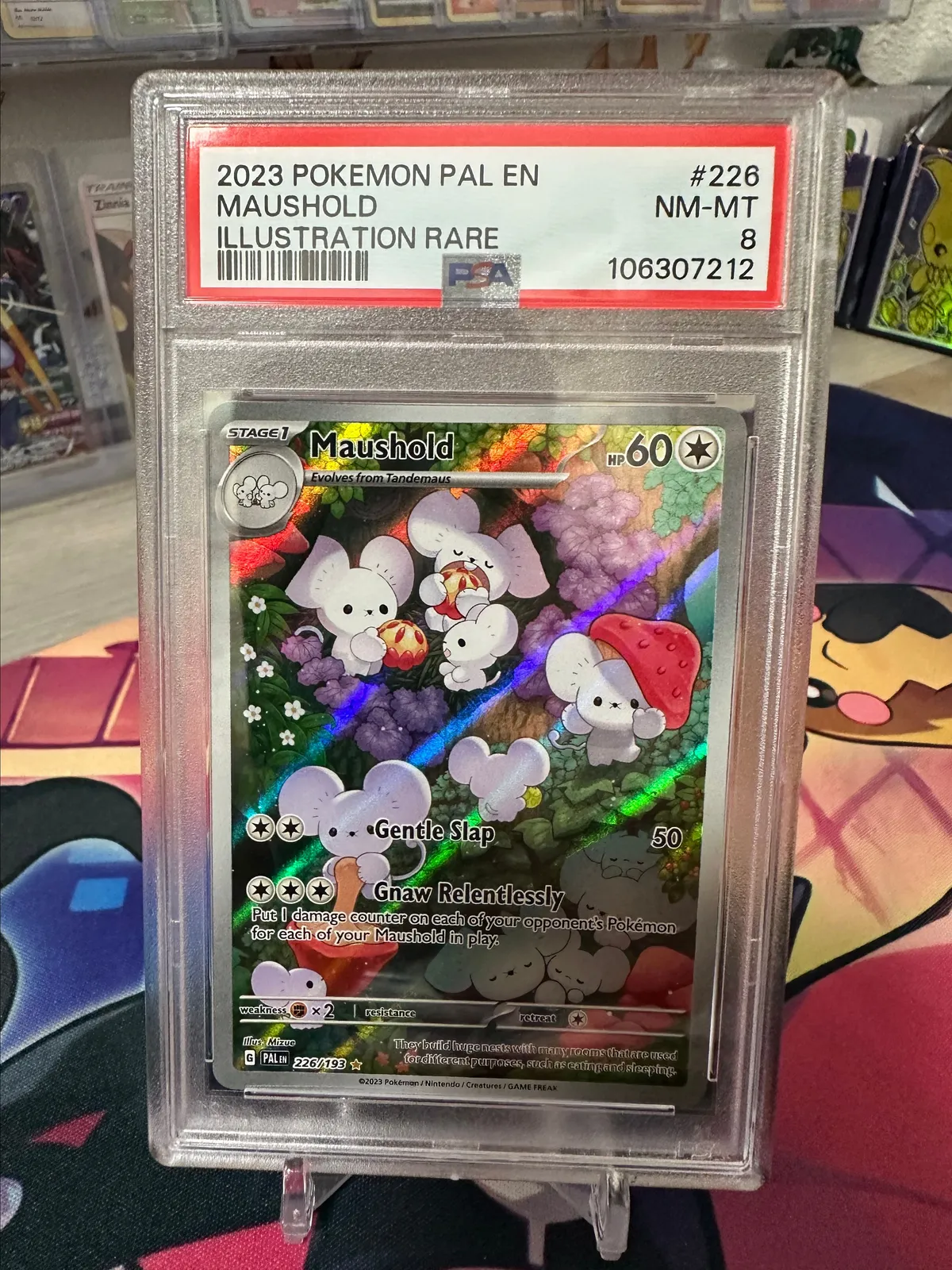 maushold pokemon card value Amazon.com: Maushold ex - 156/182 - Paradox Rift main image 1