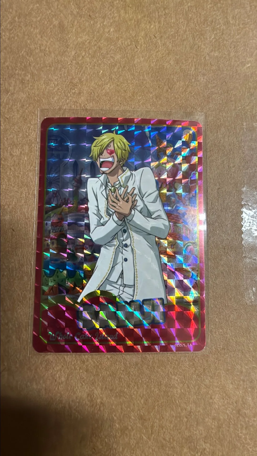 ONE PIECE HOLOGRAPHIC TRADING CARD STICKERS Sanji  Whatnot: Shop, Sell,  Connect