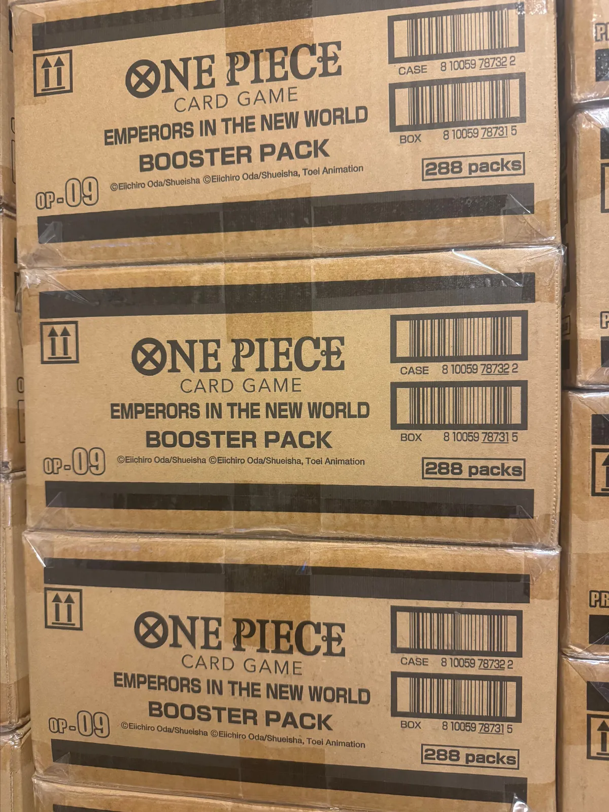 emperors in the new world - booster box case One Piece Four OP-09 Japanese themed cards also make their debut in this pack ONE PIECE CardEMPERORS IN THE