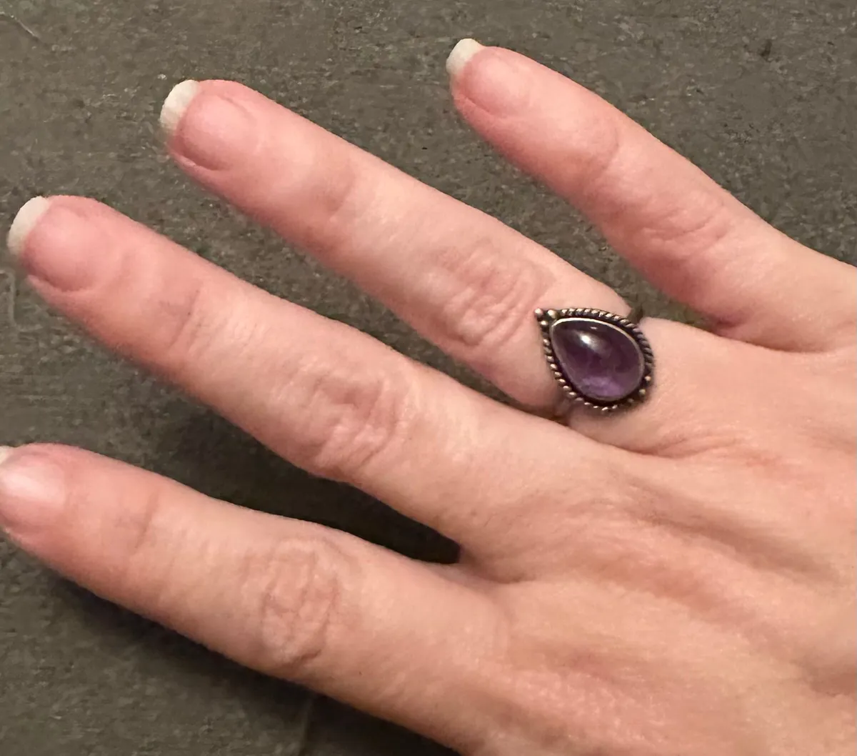 Amethyst Ring Size 7 · Whatnot: Buy, Sell & Go Live