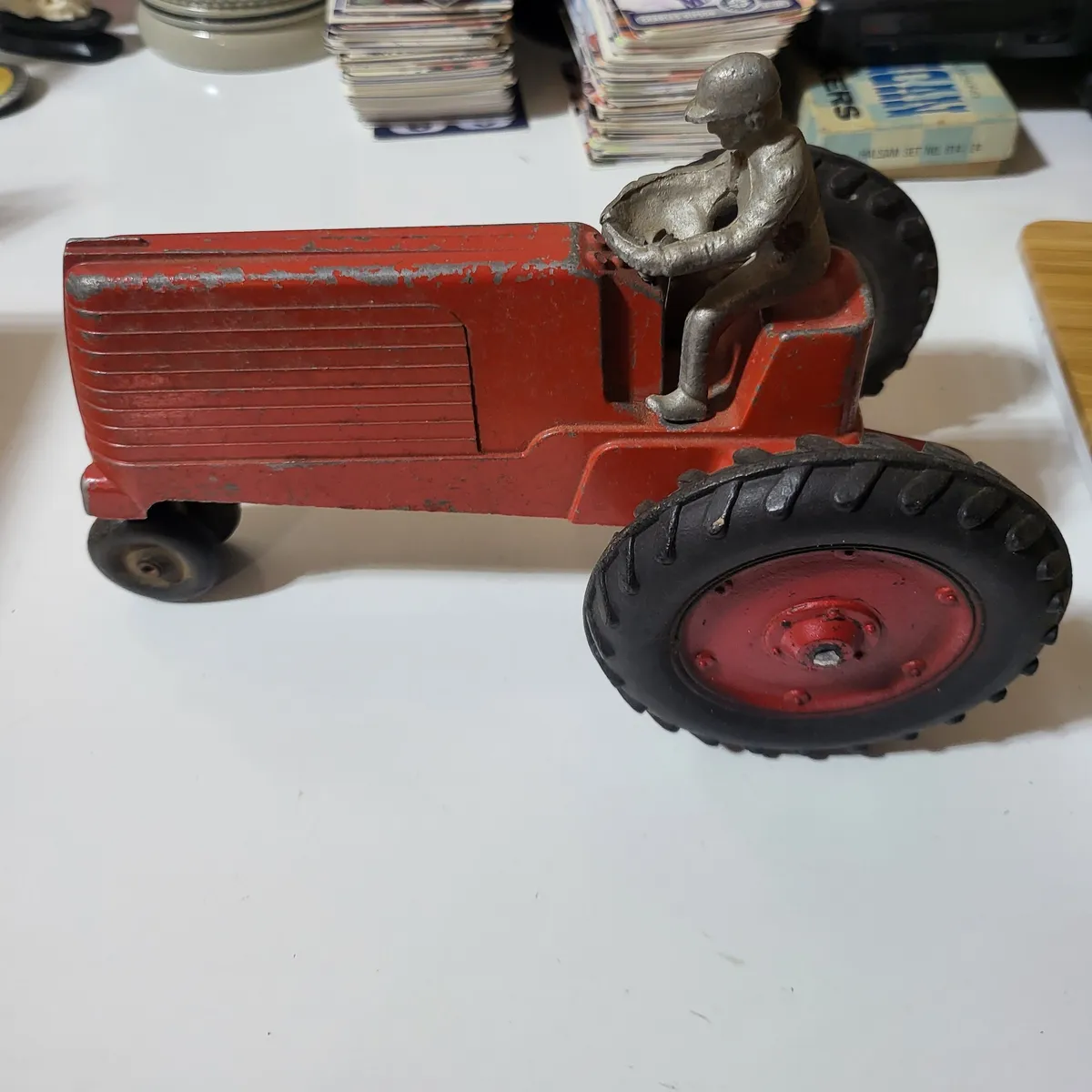 Vintage aluminum silk toys tractor truck · Whatnot: Shop, Sell