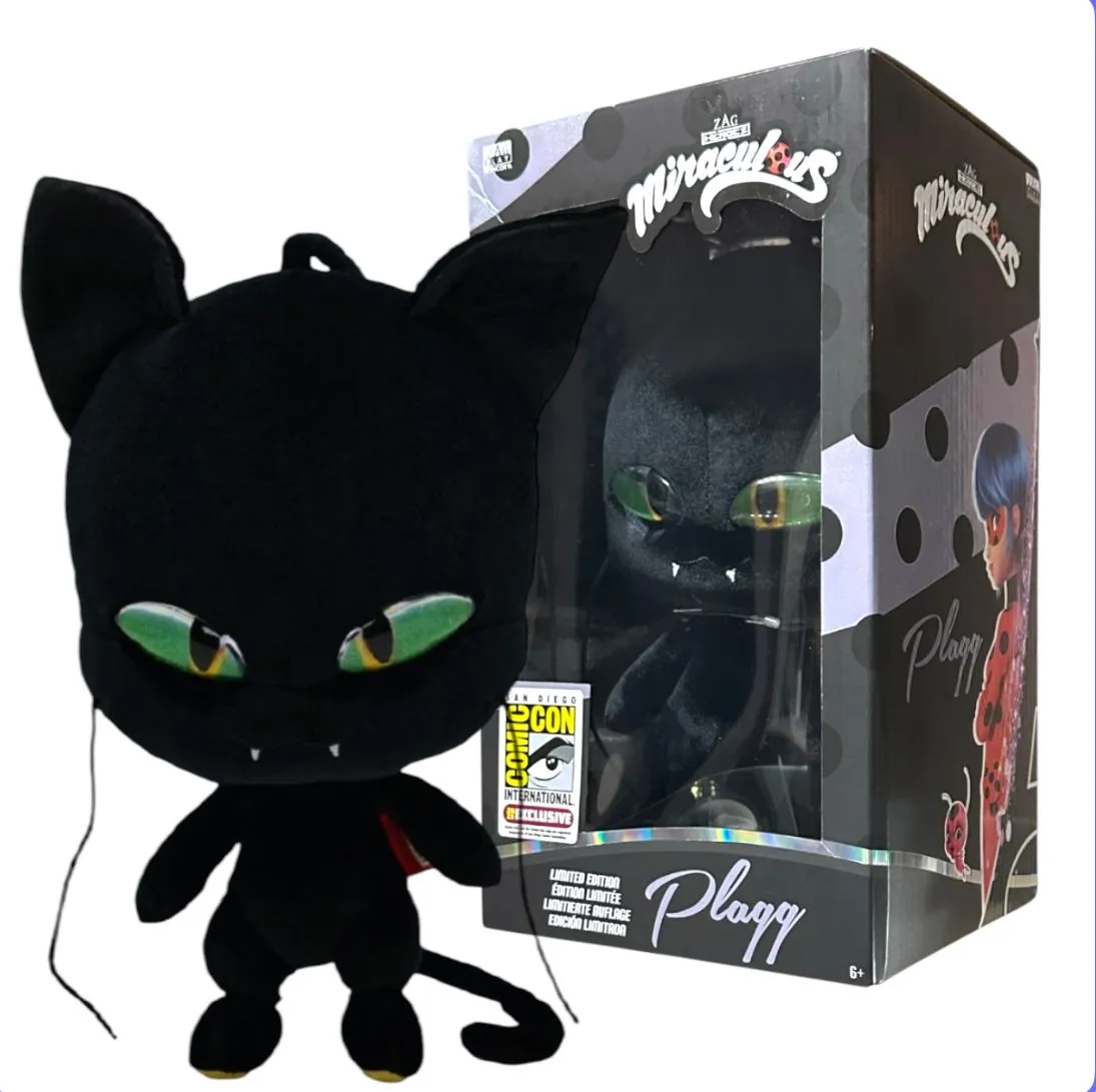 Cat Noir Peluche Tikki Plagg Plagg Miraculous Ladybug Plush