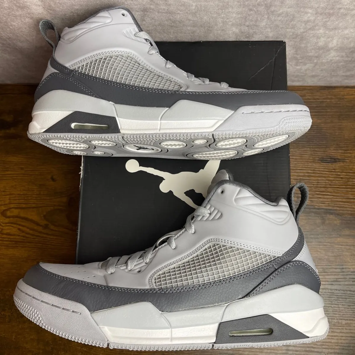 jordan flight 9.5 grey