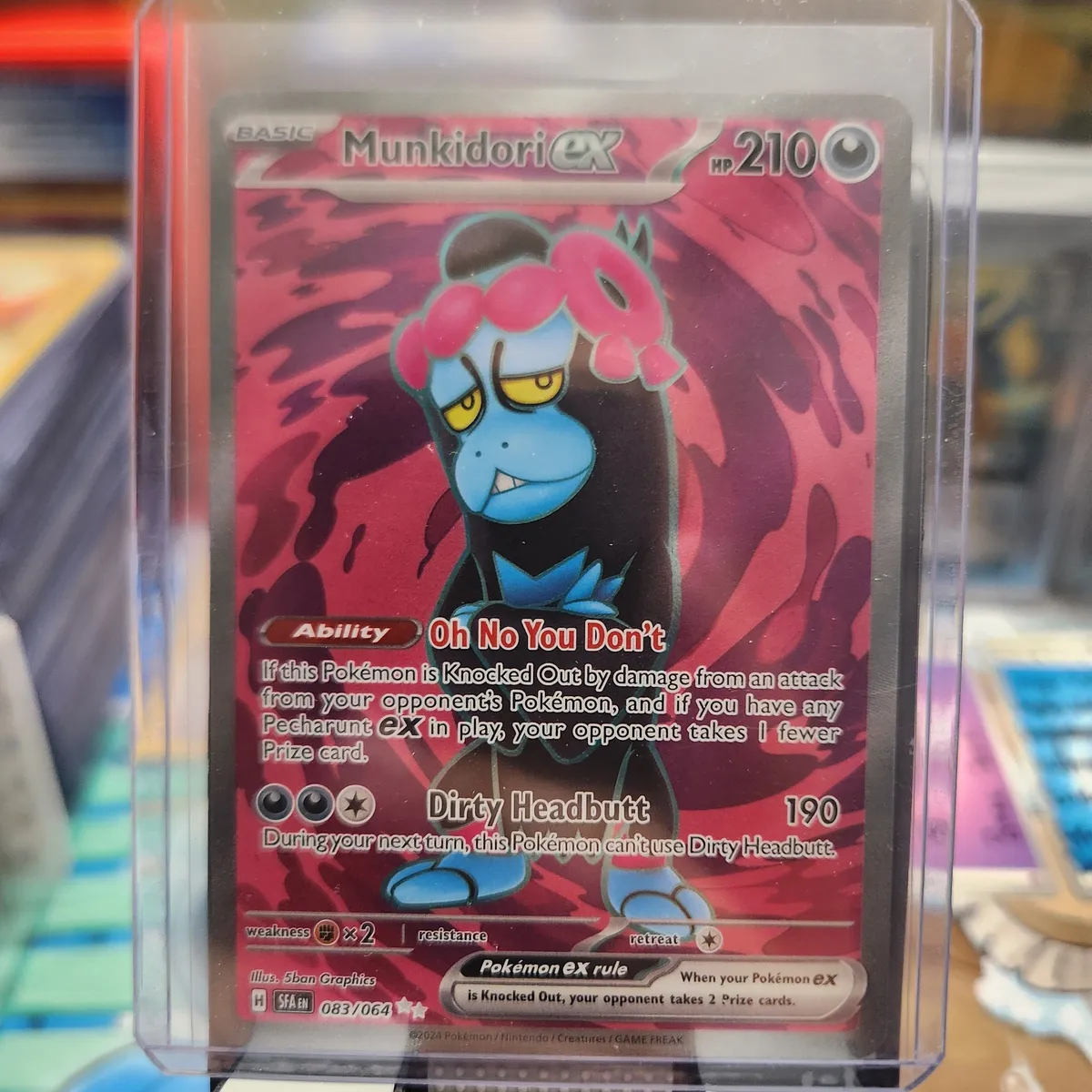 munkidori ex pokemon card CGC GEM 10 Japanese Munkidori ex Special Art Rare (Graded Card) – Phurion