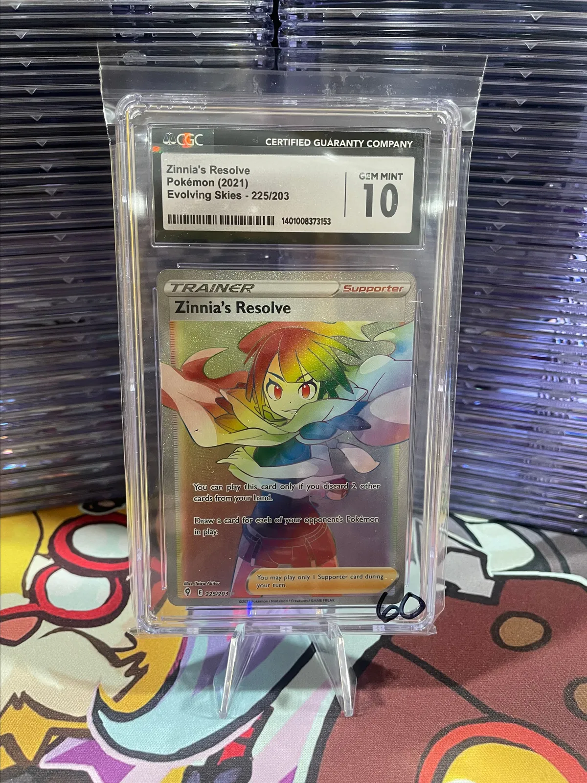 2021 Zinnias Resolve Evolving Skies CGC 10  Whatnot: Shop, Sell, Connect
