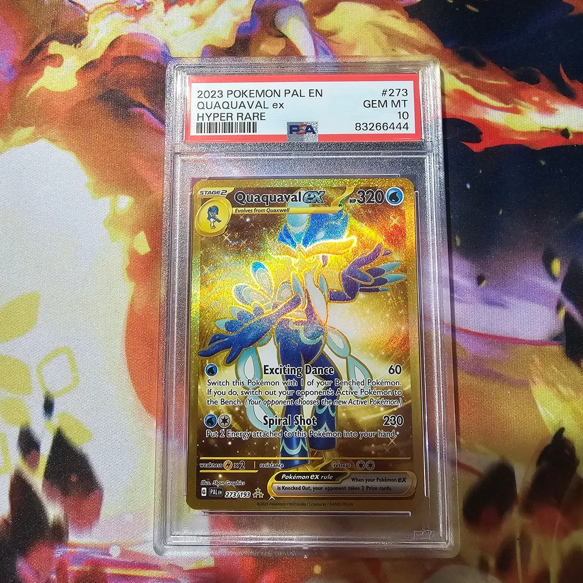 PSA 10 QUAQUAVAL EX PALDEA EVOLVED  Whatnot: Shop, Sell, Connect
