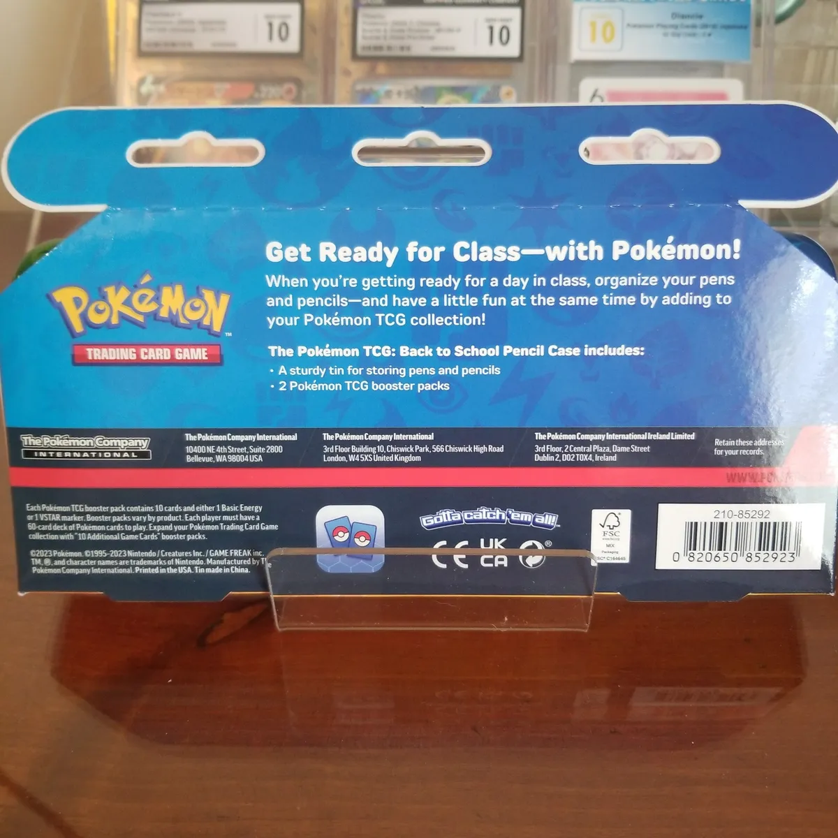 pokemon pencil case booster packs TCG: 2023 + 2 or even just organizing your gear at home Pokmon TCG: Back to School