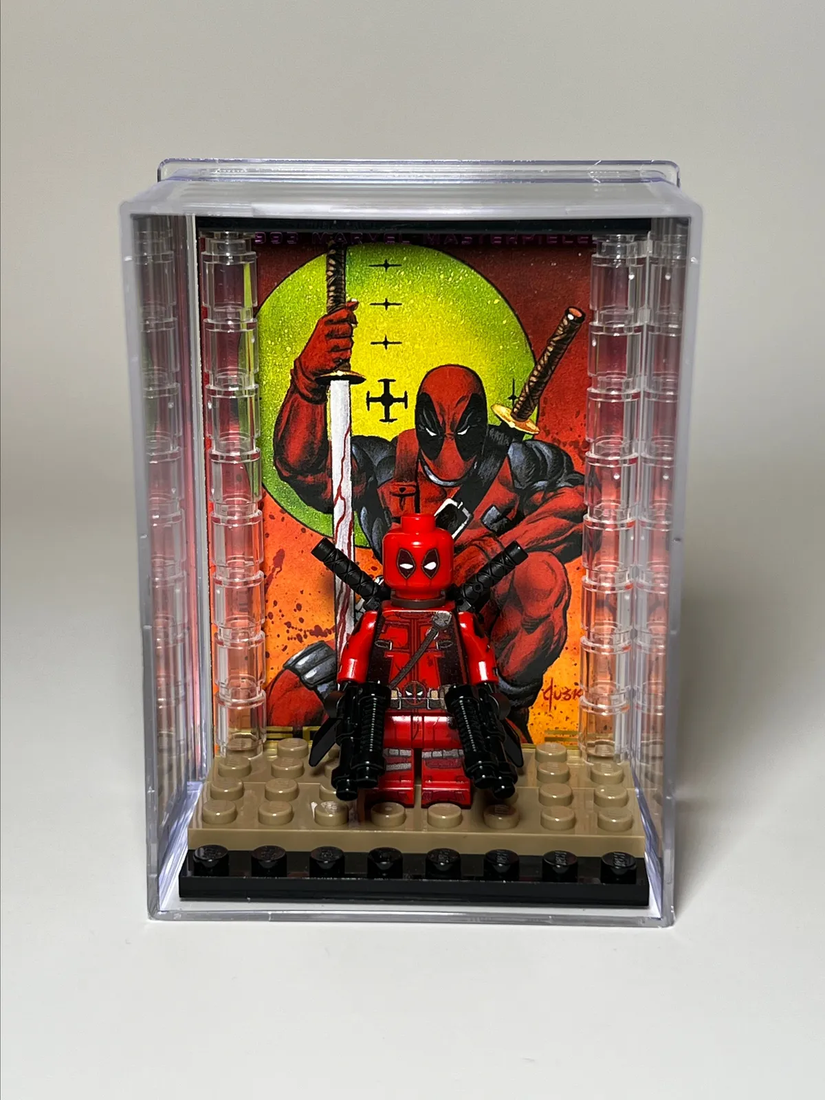 Custom Lego Marvel Lego De Deadpool Lego Marvel Deadpool 2-in-1