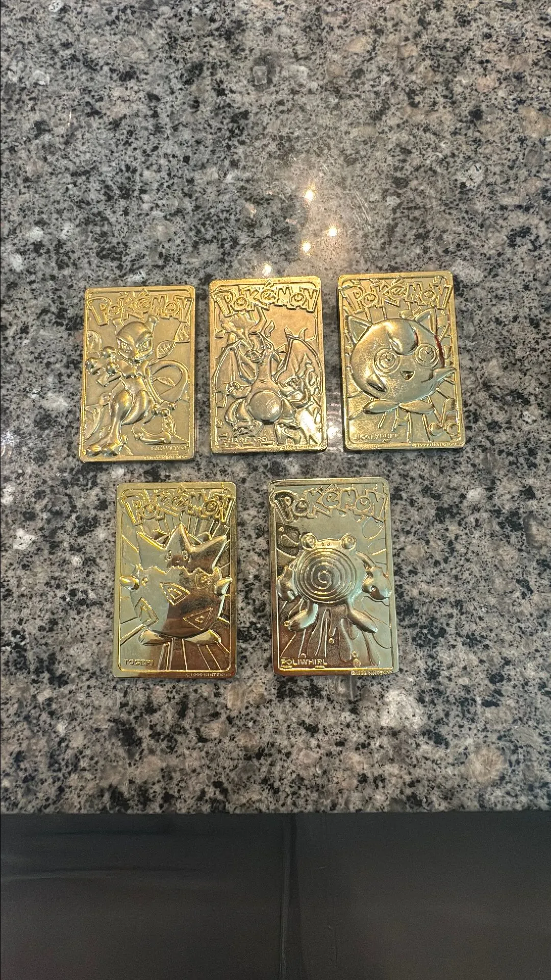 gold plated pokemon card burger king Mewtwo - Pokemon Burger King Gold Card With Pokeball in box