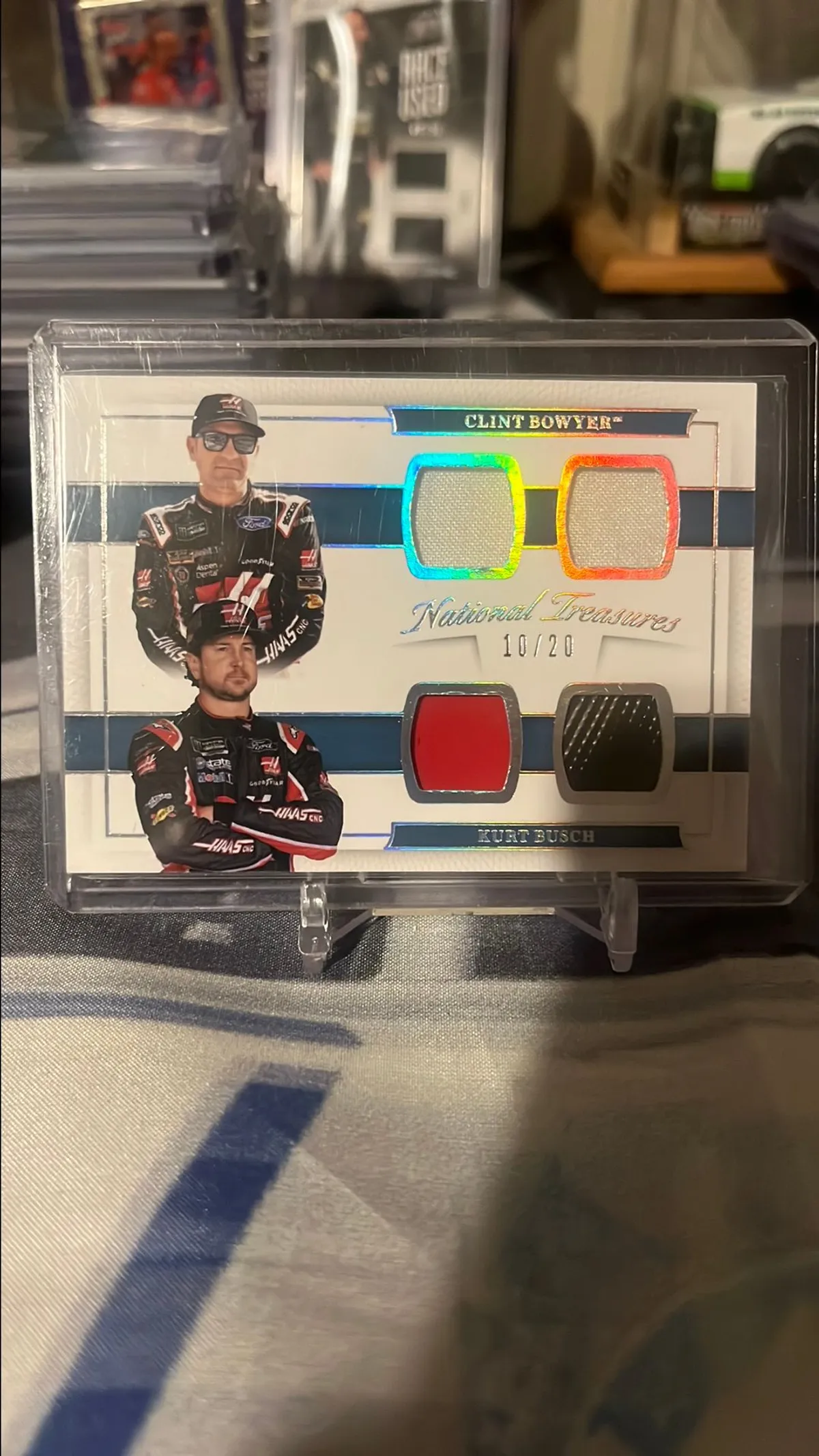 KURT BUSCH/CLINT BOWYER QUAD PATCH 10/20 · Whatnot: Buy, Sell & Go Live