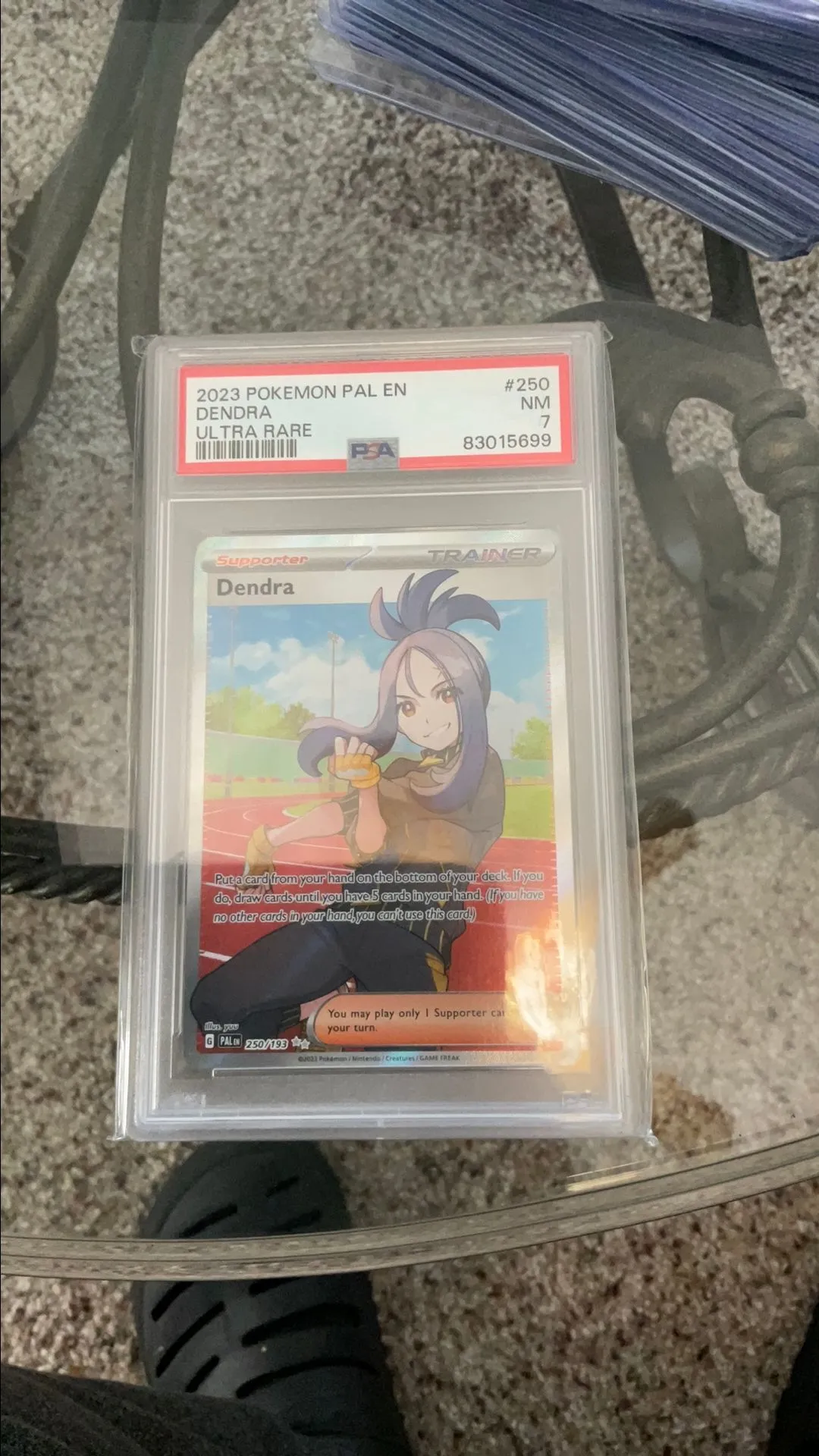 2023 Pokemon Pal En-Paldea Evolved Dendra Ultra Rare PSA NM 7  Whatnot:  Shop, Sell, Connect