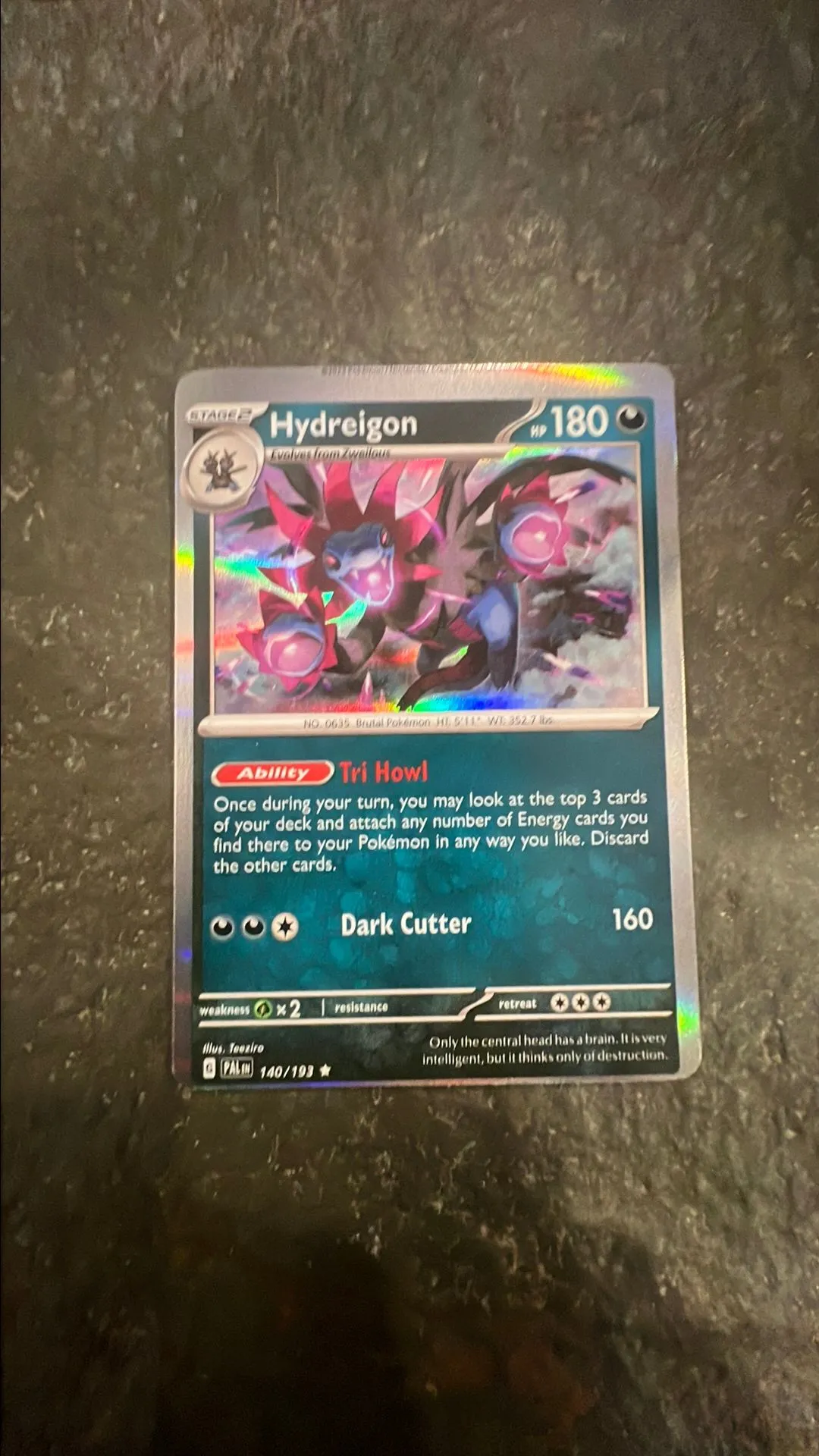 Pokemon Hydreigon 140/193 ERROR CARD  Whatnot: Shop, Sell, Connect