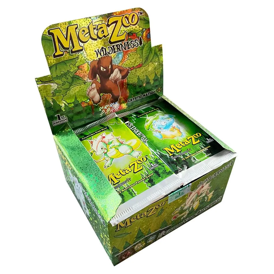SEALED BOOSTER BOX MetaZoo Wilderness 1st Edition  Whatnot: Shop, Sell,  Connect