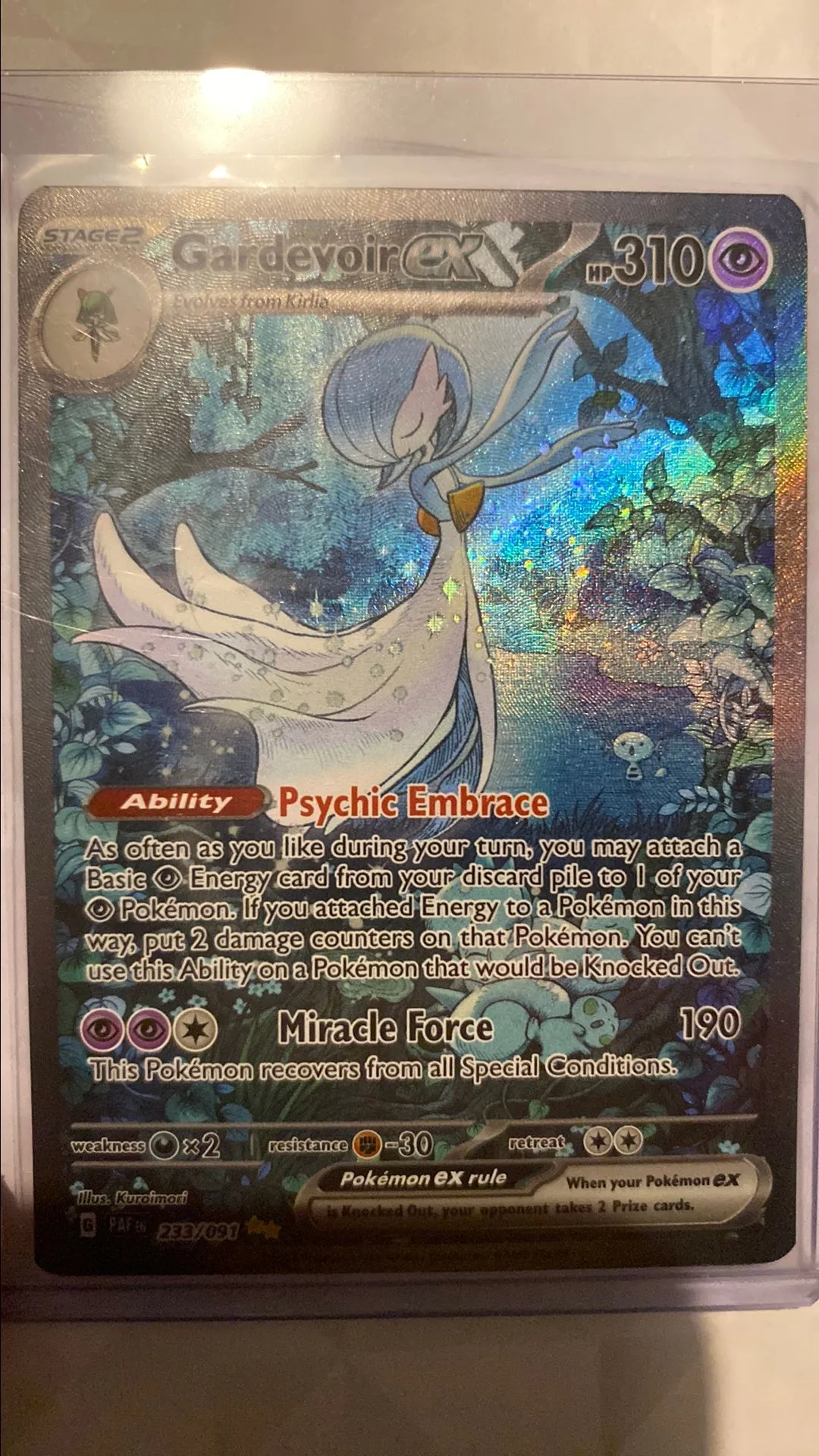Gardevoir EX 233/091 Rare Pokmon Card from Phantasmal Flames  Whatnot:  Shop, Sell, Connect