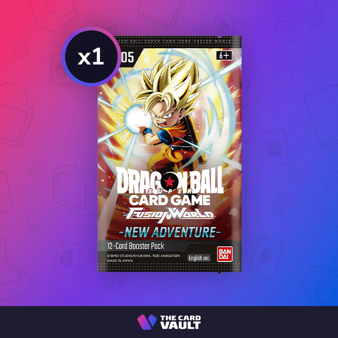 new adventure booster box Dragon Ball Super Fusion World: [FB-05] New Adventure Booster Box Case