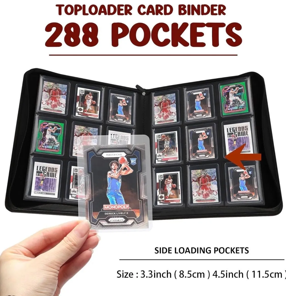 Jumpman Top Loader Binder  Whatnot: Shop, Sell, Connect