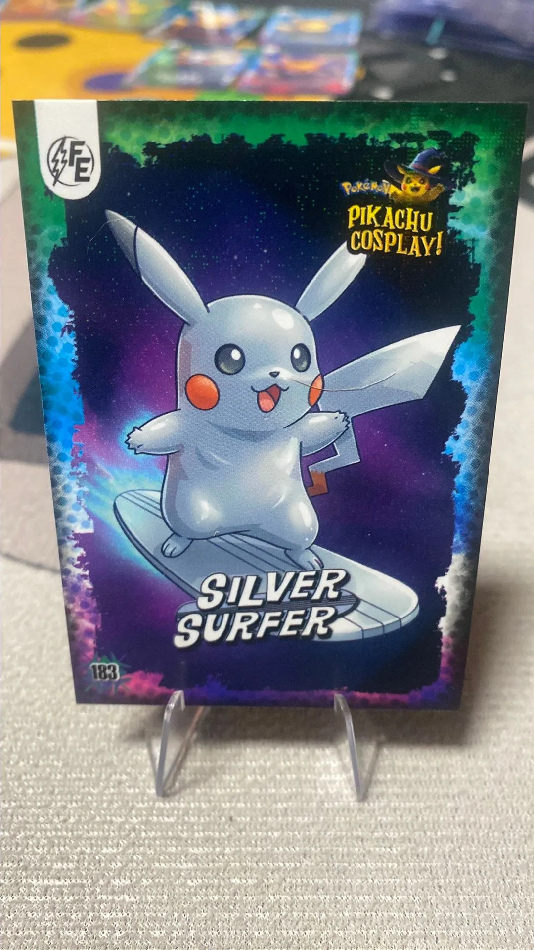 silver pikachu pokemon card Pokemon Card Game Pikachu Silver Coin Japanese CN079 main image 0