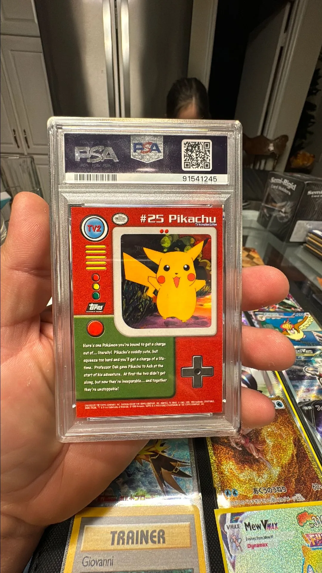 1999 Topps Pokemon Series 1 Character Cards Pikachu Ser.1 Character Cards  PSA NM-MT+ 8.5  Whatnot: Shop, Sell, Connect