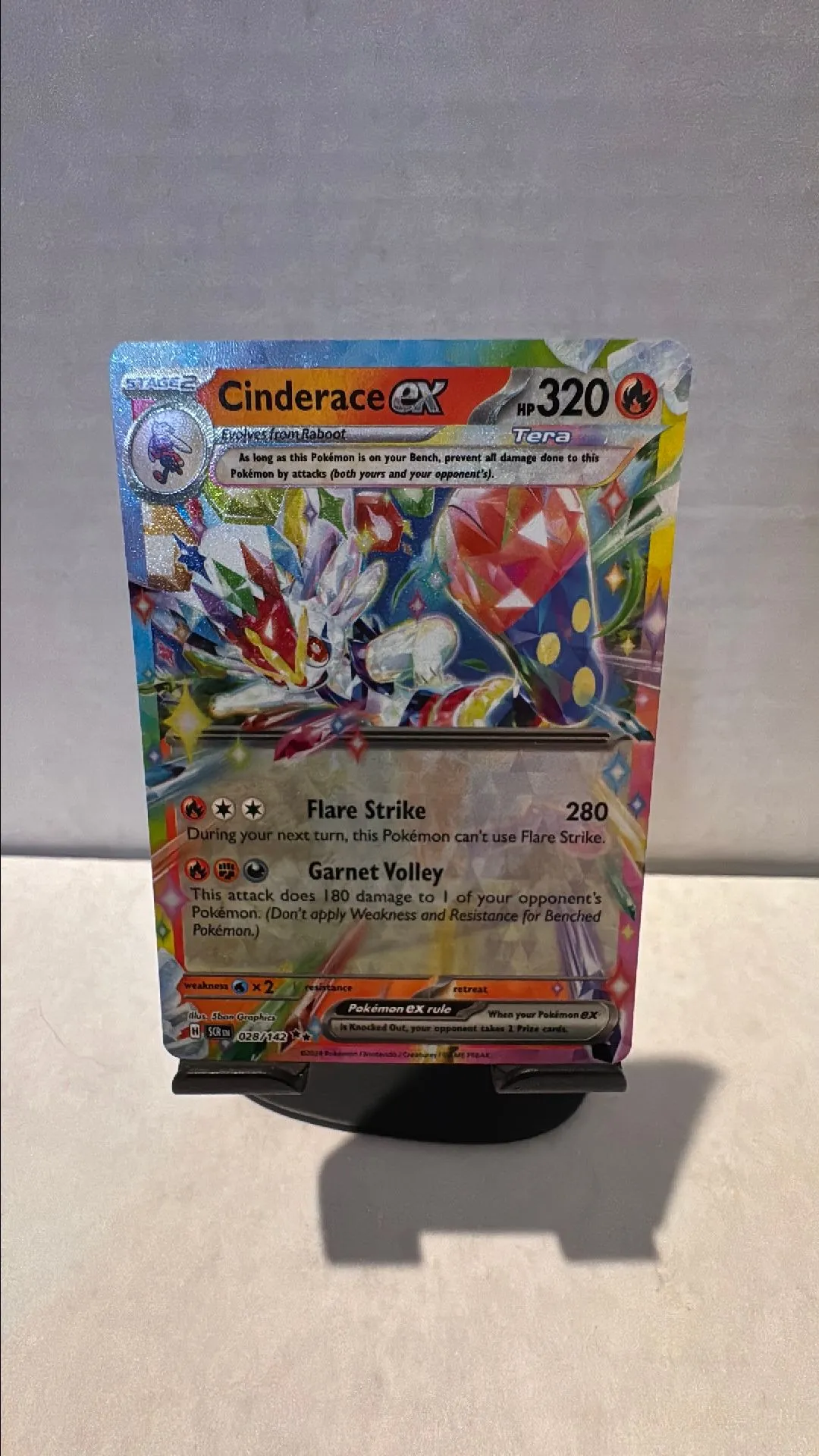 Cinderace EX 028/142  Whatnot: Shop, Sell, Connect