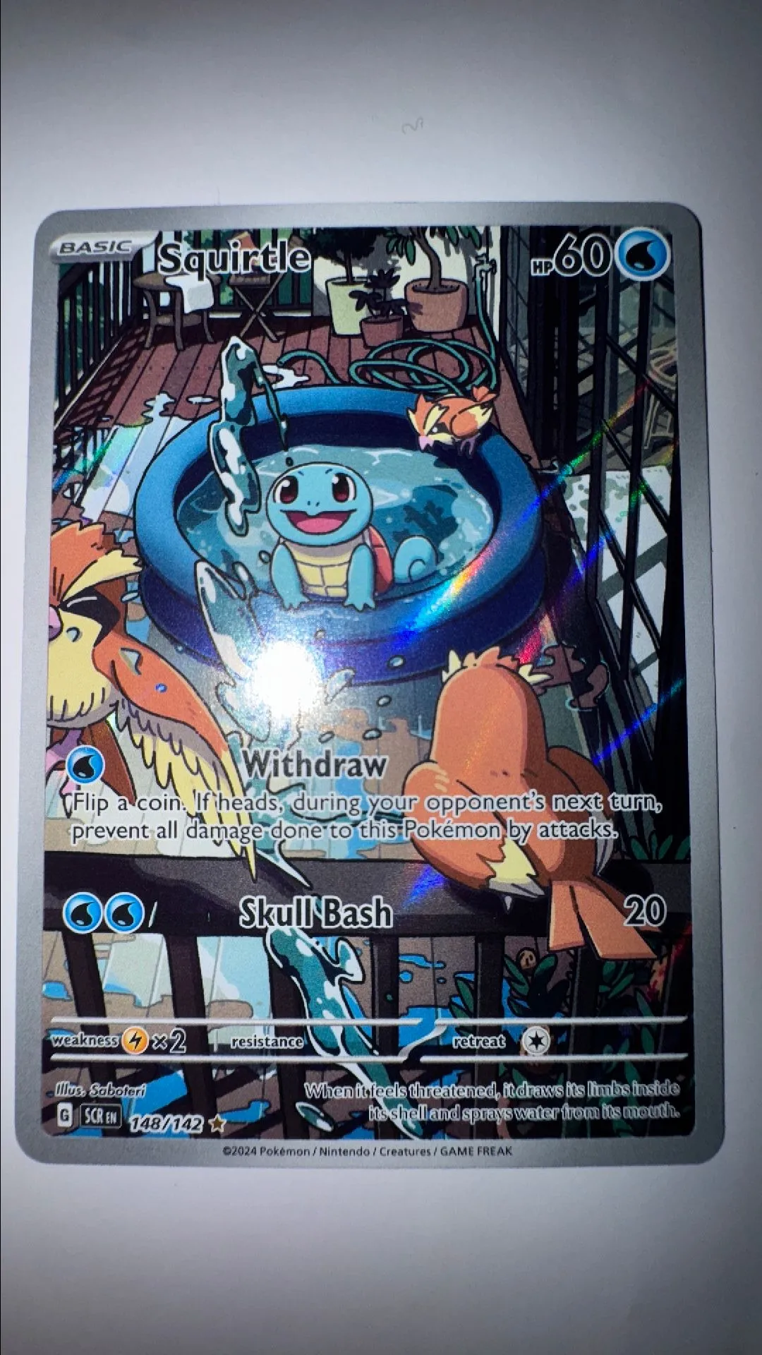 Squirtle #148 Pokemon Stellar Crown  Whatnot: Shop, Sell, Connect