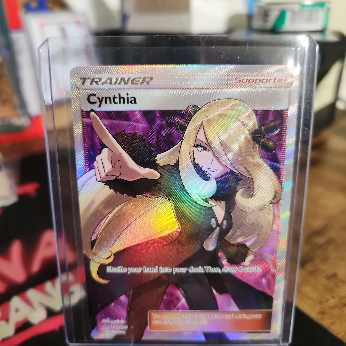 Pokemon TCG Cynthia 148/156 Ultra Prism (SM-05) Full Art  Whatnot: Shop,  Sell, Connect