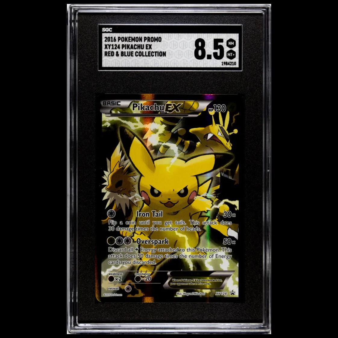 2016 Pokémon Red Blue Collection Pikachu EX- SGC · Whatnot