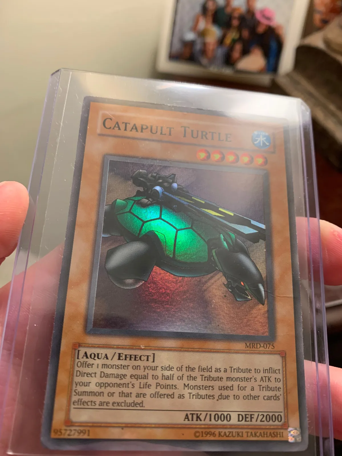 Catapult Turtle MRD-075 YuGiOh! Super Rare NM!  Whatnot: Shop, Sell,  Connect