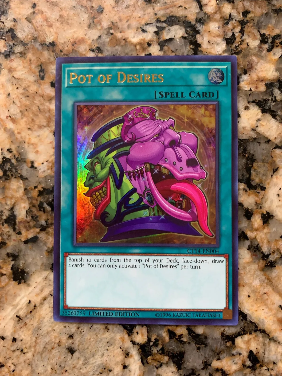 Yu-Gi-Oh Pot of Desires Ultra Rare Limited  Whatnot: Shop, Sell, Connect