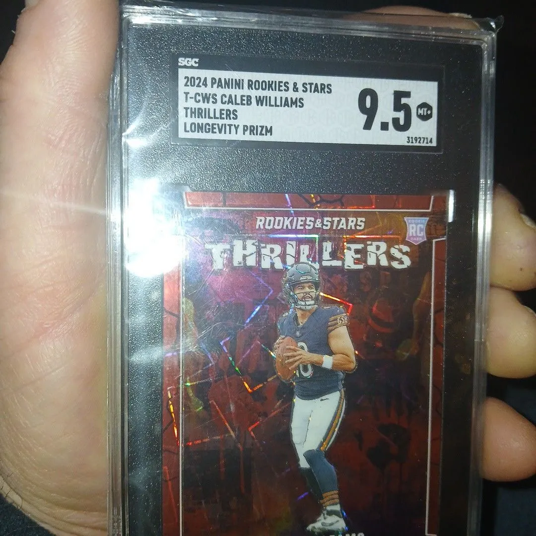 2024 Panini Rookies & Stars Caleb Williams SGC Thrillers Longevity 