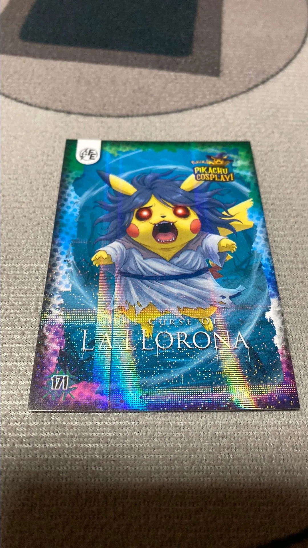 Pikachu Cosplay FE Holiday Special Pokmon Card #171 The Curse Of La  Llorona (Not TCG)  Whatnot: Shop, Sell, Connect