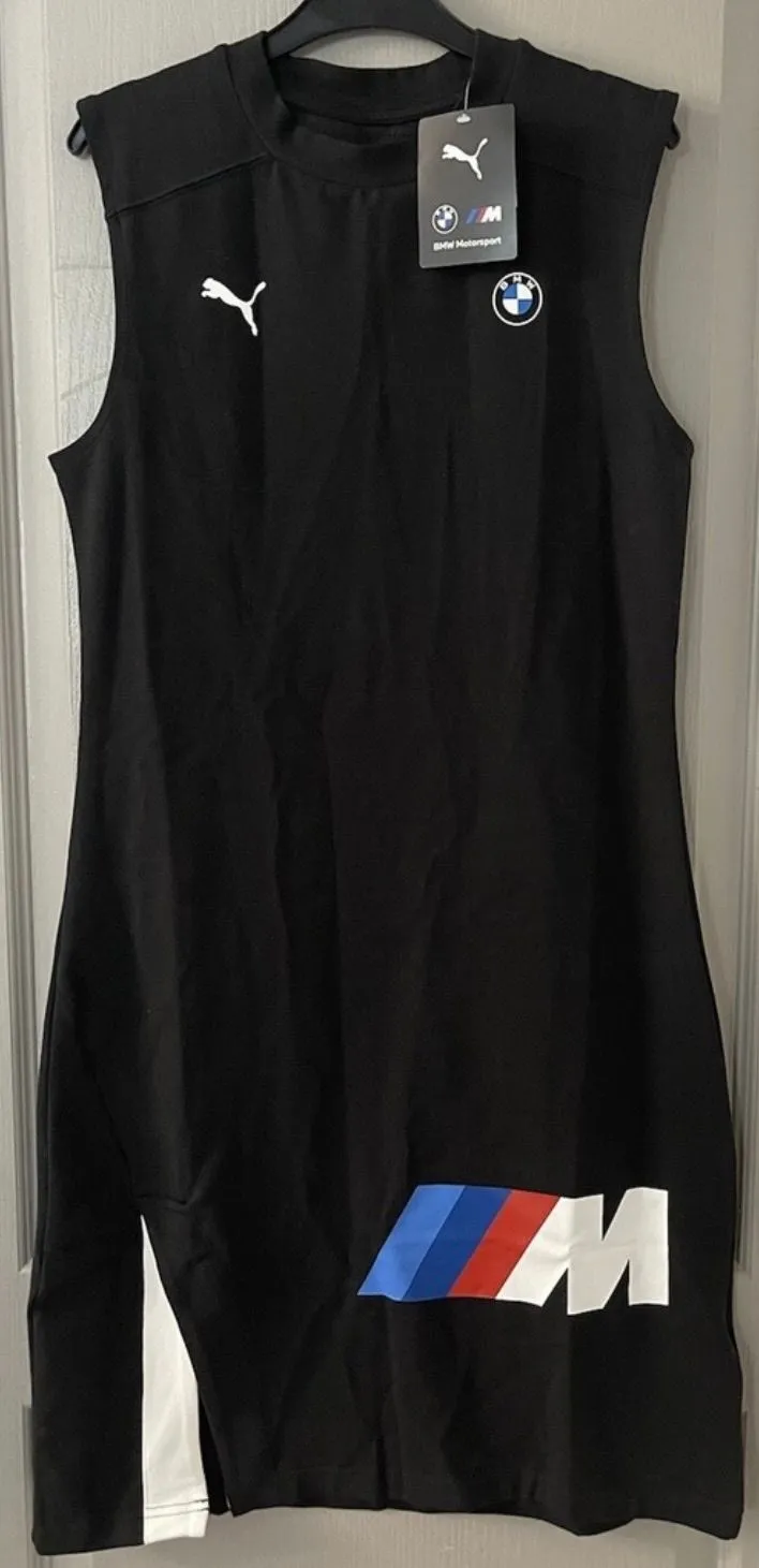 Puma BMW M Motorsport Statement Women's Dress, Cotton Black