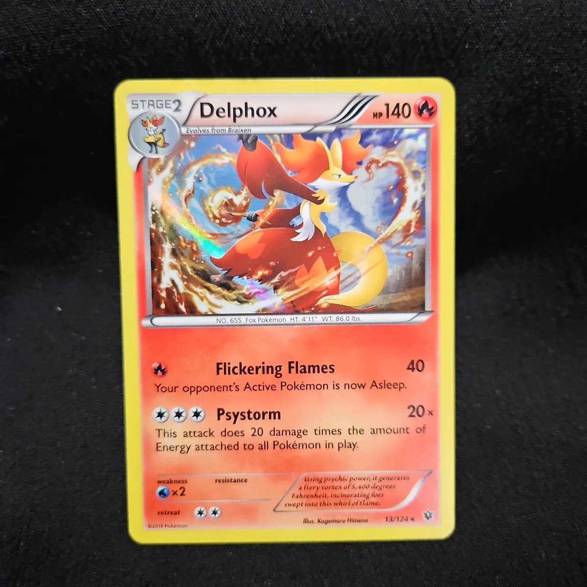 Delphox - Holofoil - Fates Collide - 2016 - Pokmon  Whatnot: Shop, Sell,  Connect