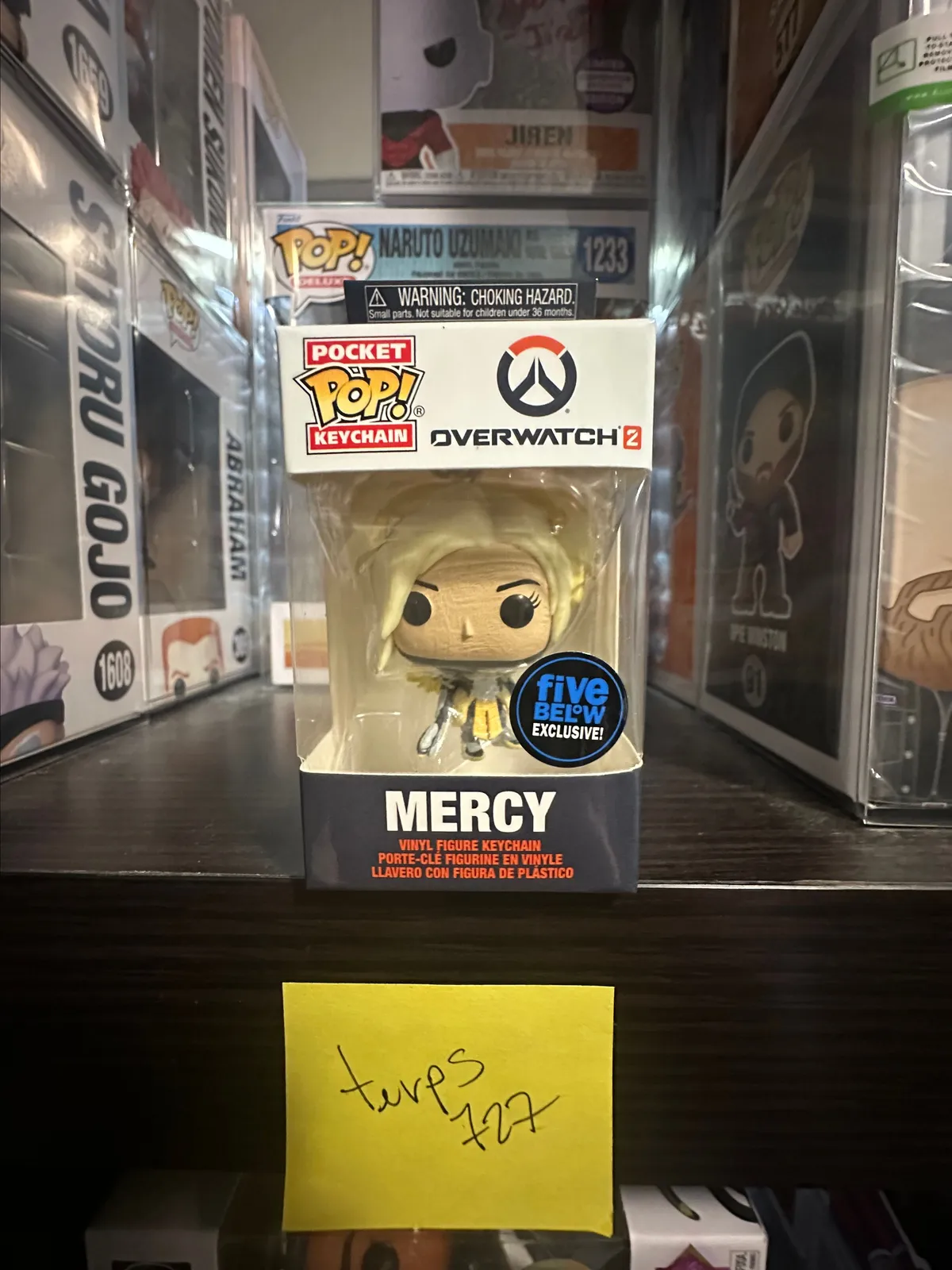 Keychain Mercy Overwatch Pop Figure Mercy Pocket Pop Keychain