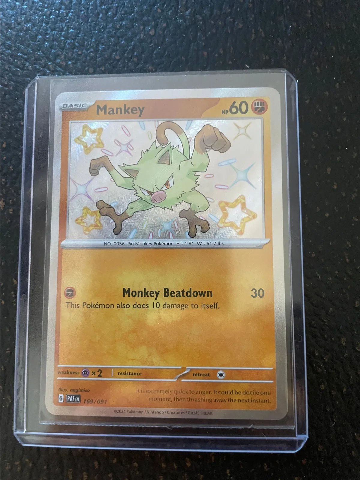 Mankey #169 Shiny Rare · Whatnot: Shop, Sell, Connect, image size:1200x1600