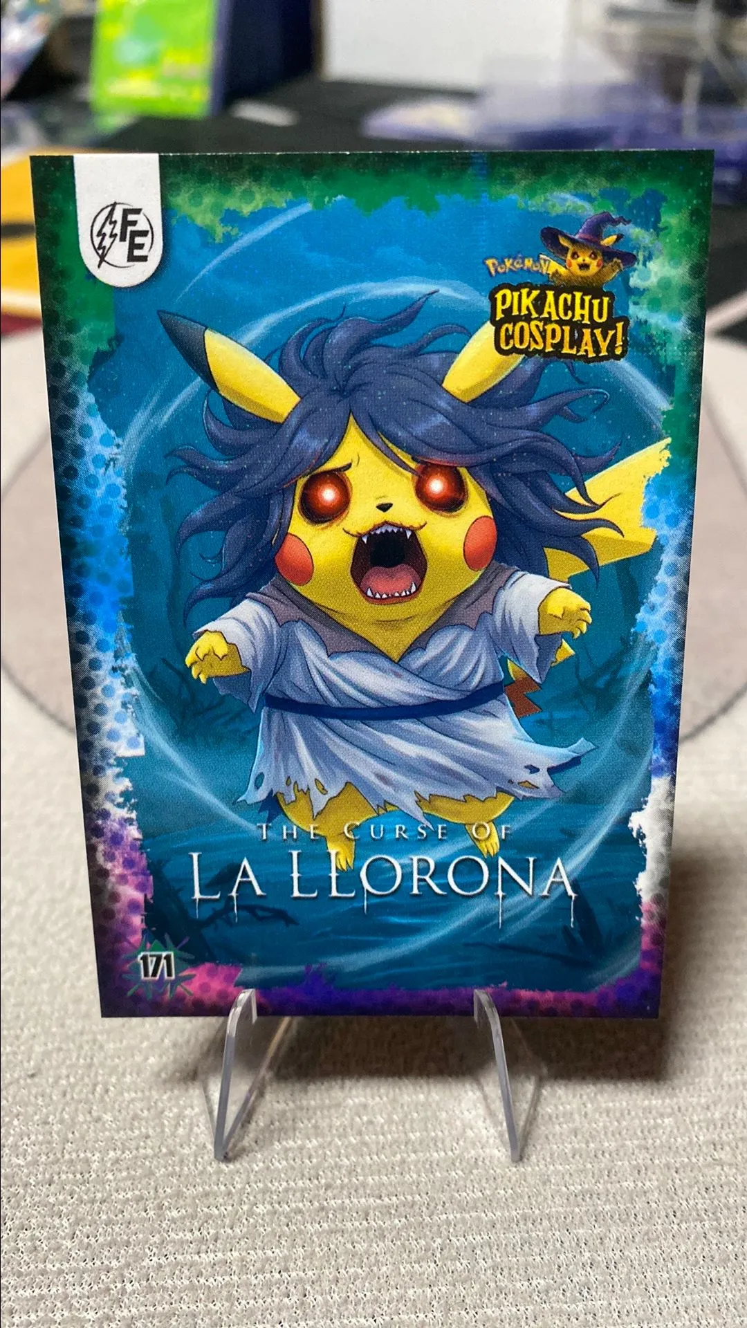 Pikachu Cosplay FE Holiday Special Pokmon Card #171 The Curse Of La  Llorona (Not TCG)  Whatnot: Shop, Sell, Connect