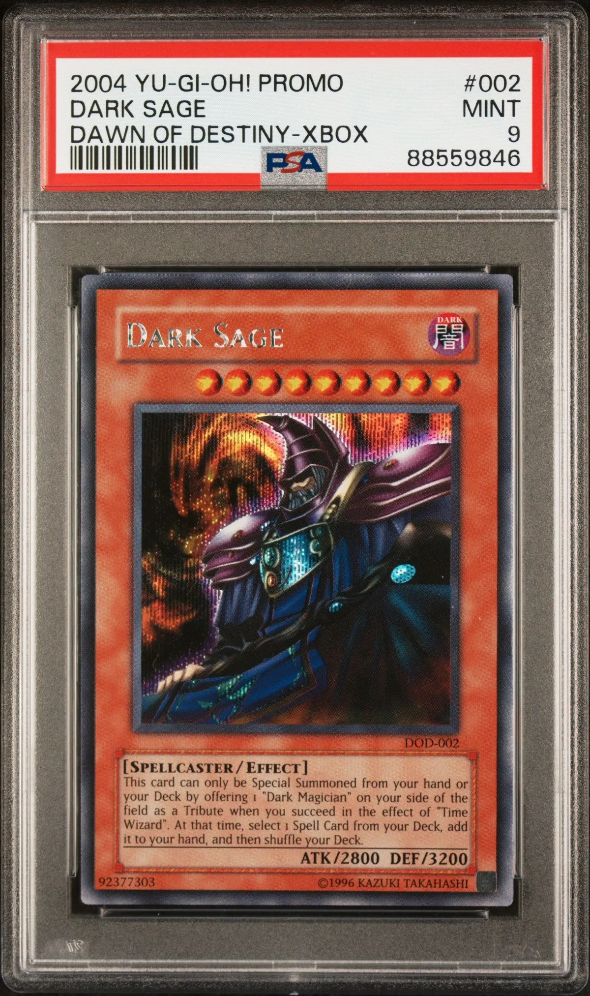 2004 Yu-Gi-Oh! Dark Sage Dawn Of Destiny Xbox Promo PSA 9 MINT  Whatnot:  Shop, Sell, Connect