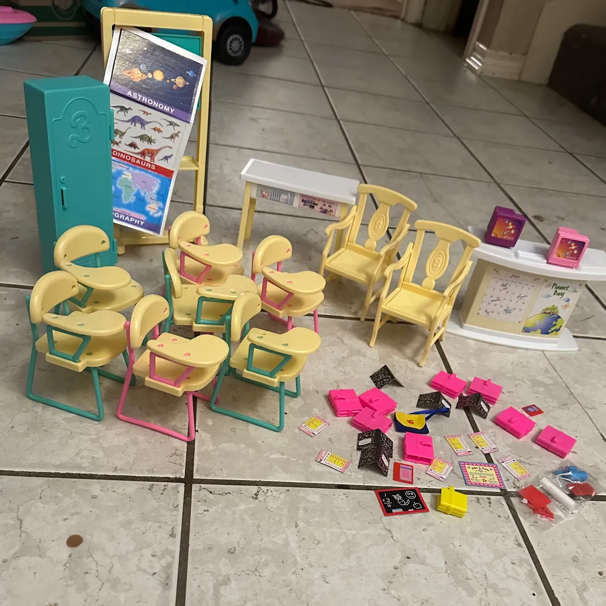 Barbie Classroom Playset 'School Time Fun' 1996 Vintage Mattel