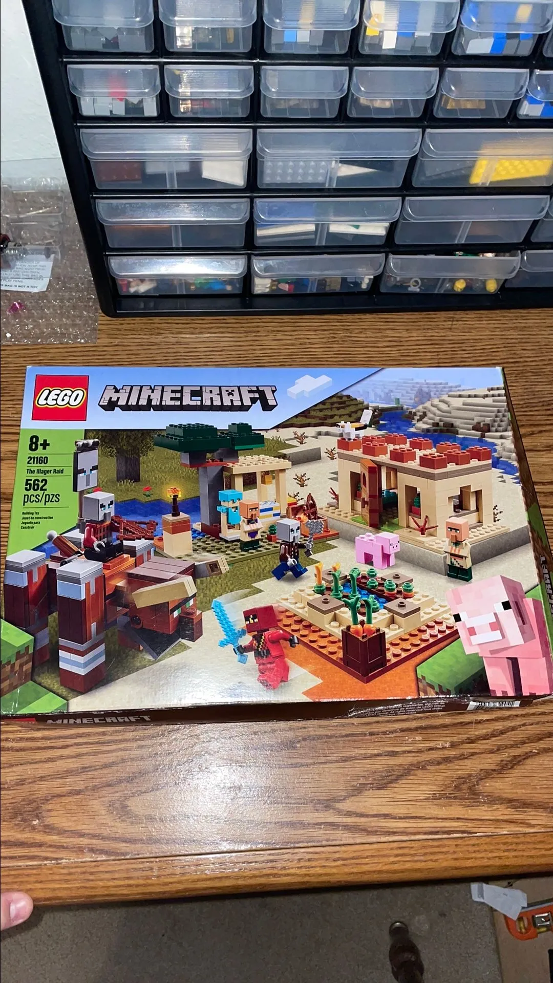 Minecraft Illager Raid Lego Set The Illager Raid 21160 Minecraft