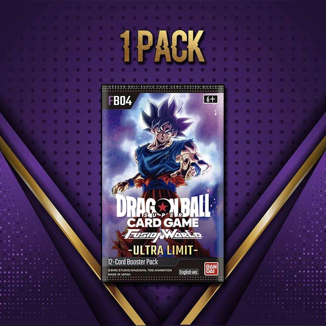 Dragon Ball Super: Fusion World - FB04: Ultra Limit Booster Pack  Whatnot:  Shop, Sell, Connect