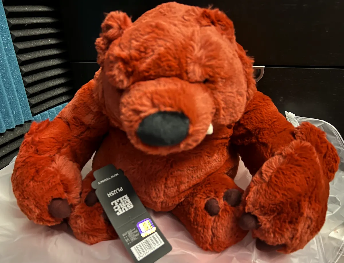 Bruce, Nita's Bear Brawl Stars Official Supercell Plush