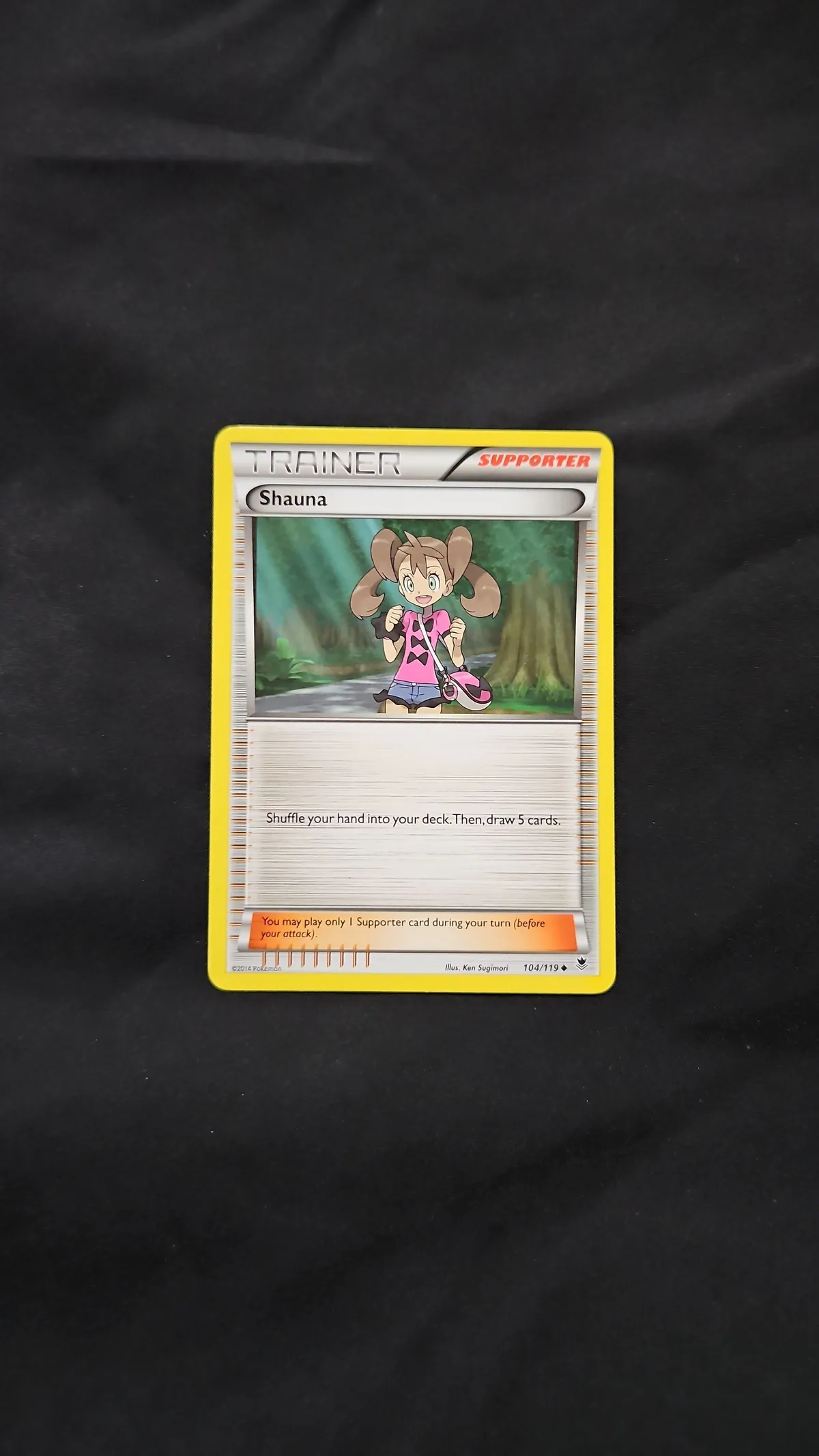 pokemon card shauna Pokemon Trading Card Game XY Fates Collide Uncommon Shauna #111