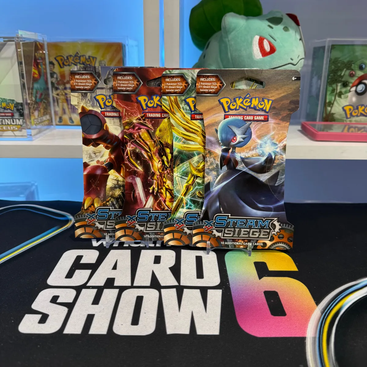steam siege booster box opening Pokemon XY Steam Siege Sleeved Booster Pack – Shikdar Trading main image 0