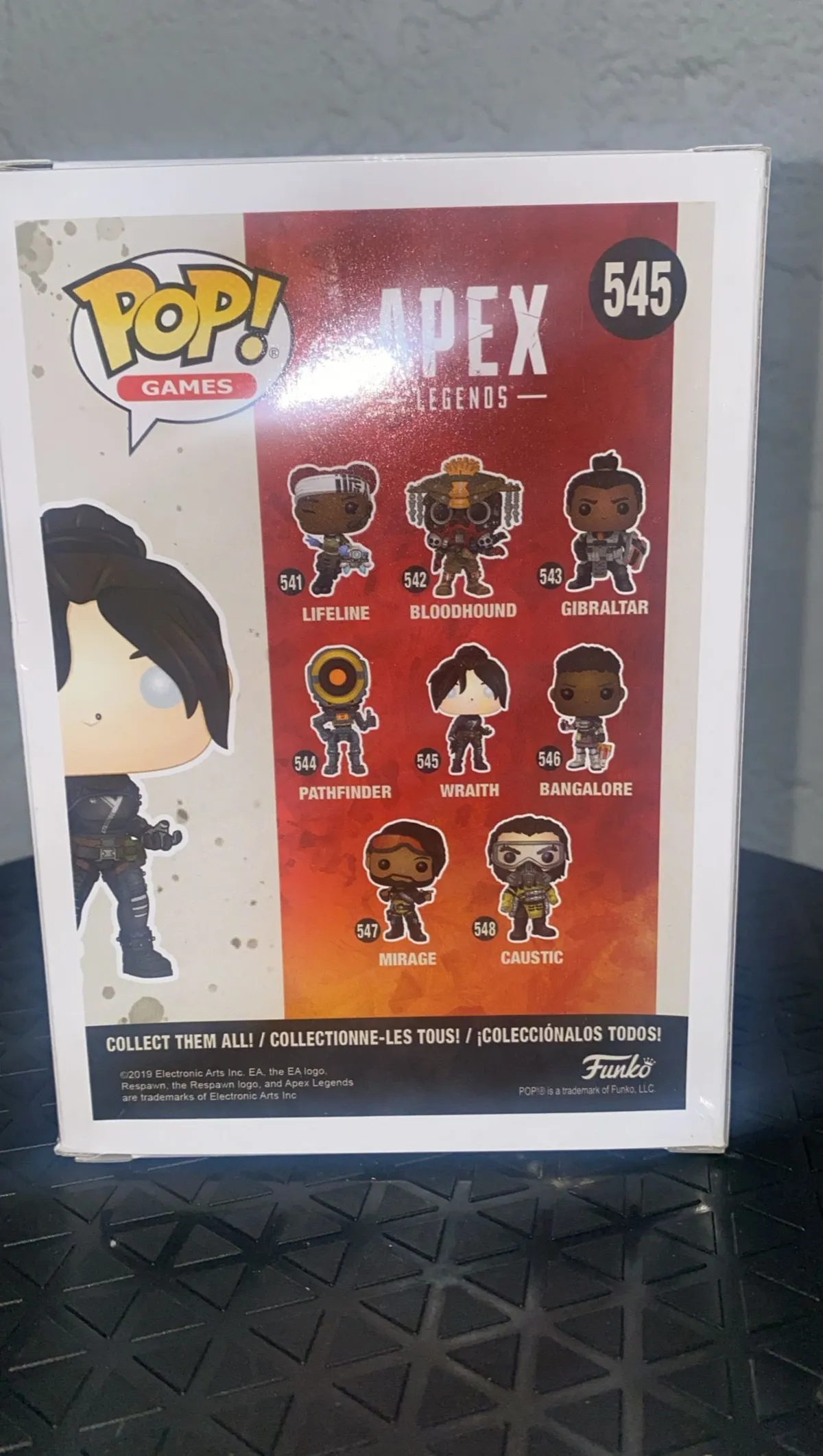 Figurine - Pop! Games - Apex Legends - Wraith - N° 545 - Funko