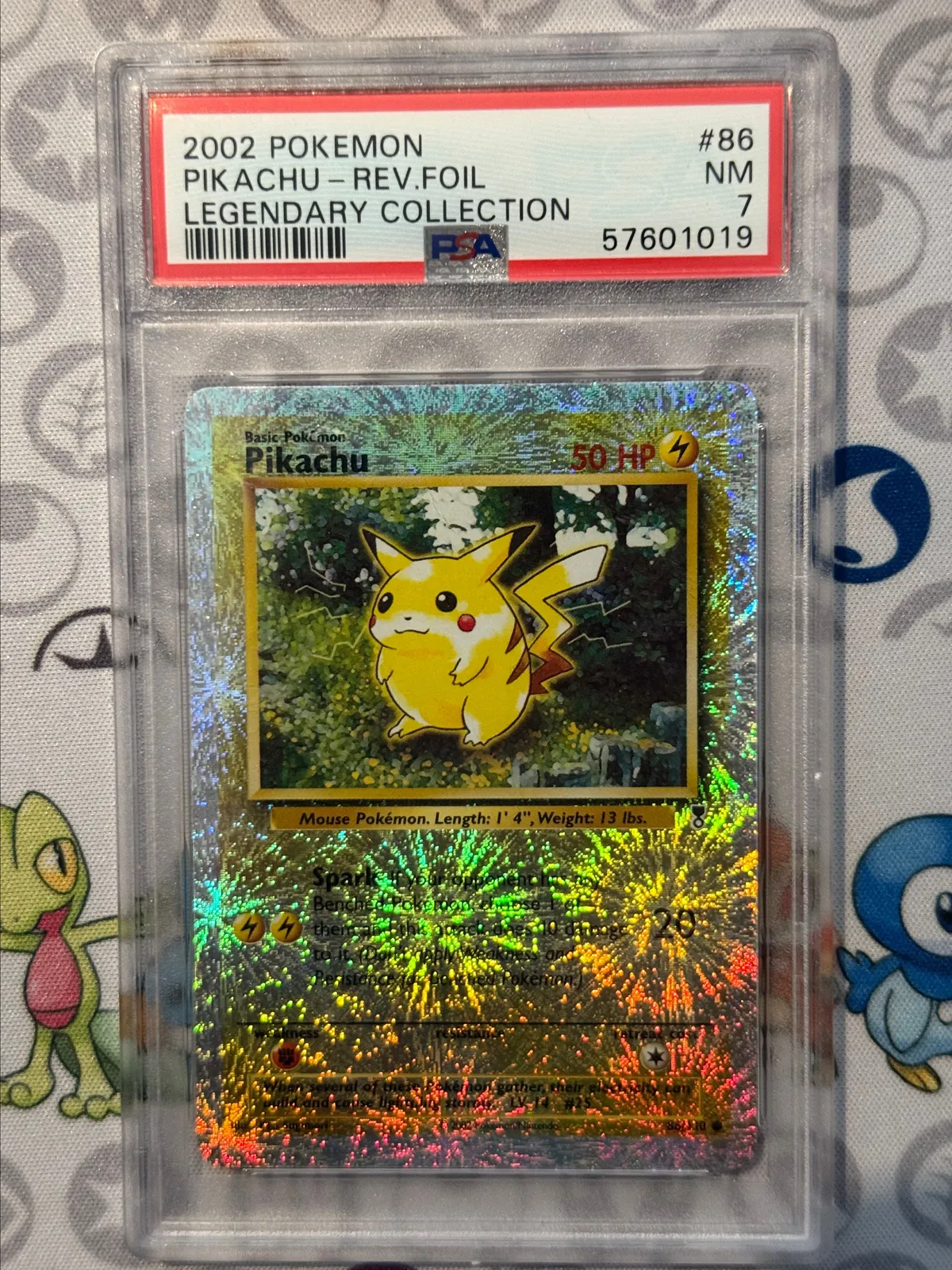 2002 Pokemon Legendary Collection Pikachu-Reverse Foil Legendary Collection  PSA NM 7  Whatnot: Shop, Sell, Connect