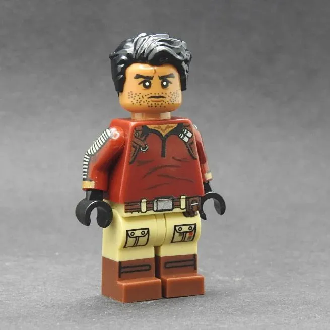 Lego Star Wars Bode Akuna Minifigure RARE SOLD OUT Jedi Survivor