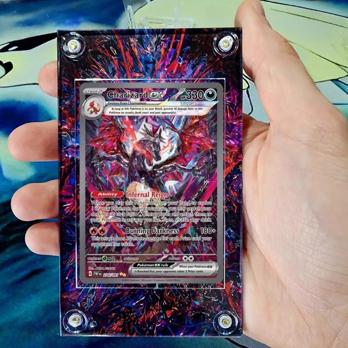 Pokemon Charizard EX 234 Paldean Fates Custom Display Case Slab  Whatnot:  Shop, Sell, Connect