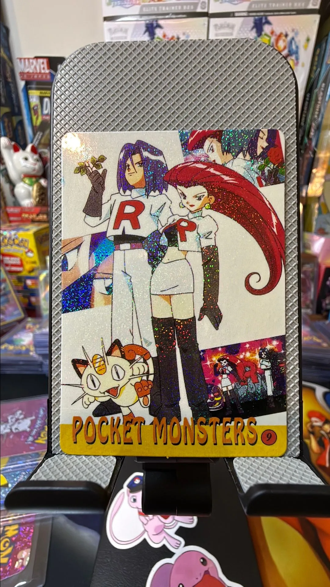 jesse and james pokemon card Pokemon Sun and Moon Hidden Fates Jesse and James #58/68 Holo Rare Tra –  Rotterdam Comics main image 1